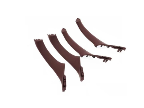 Bmw 3 Uyumlu Serisi F30 2012-2018 Kapı Kolçak Siyah-Taba - Resim 2