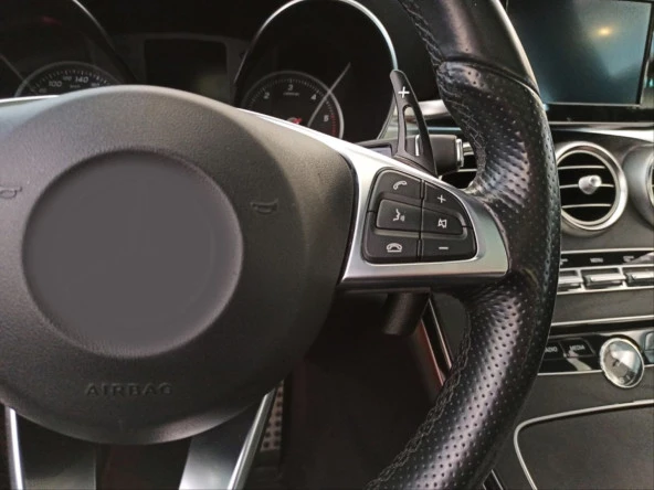 Mercedes C/Glc/Gle/S/Cla/Gla Uyumlu Paddle Shift (F1 Kulakçık) Siyah - 2