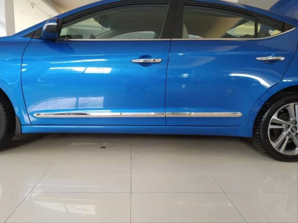 Hyundai Elantra 2016-2018 Kapı Çıtası Nikelaj - 2