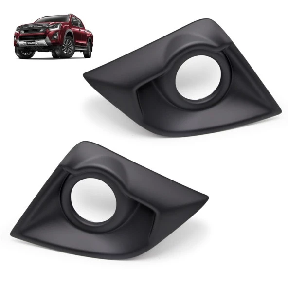 İsuzu D-Max Uyumlu 2018 On Sis Kaplama Siyah - Resim 4