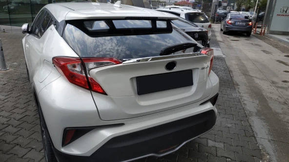 Toyota C-Hr Uyumlu 2016-2019 Nikelaj Spoiler - Resim 3