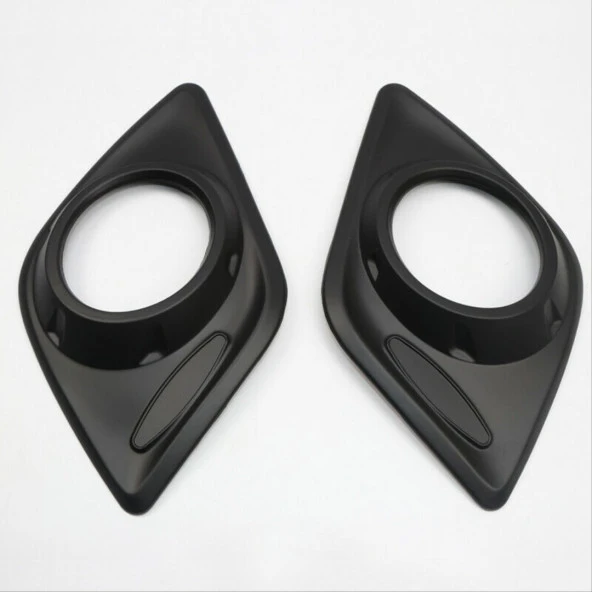 Toyota Hilux Uyumlu Revo 2016-2019 Ön Sis Çerçevesi Kaplama Siyah Kalın - Resim 2