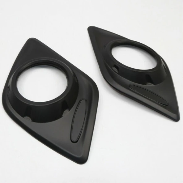 Toyota Hilux Uyumlu Revo 2016-2019 Ön Sis Çerçevesi Kaplama Siyah Kalın - Resim 4