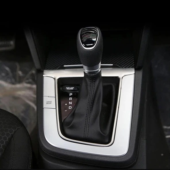 Hyundai Elantra Uyumlu 2016-2019 Vites Çerçeve (Titanyum Silver) - Resim 3