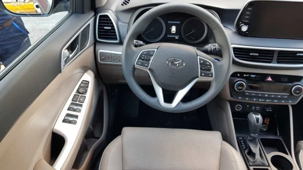 Hyundai Tucson Uyumlu 2015-2018 Kapı Kolçak Kaplama Silver - Resim 3