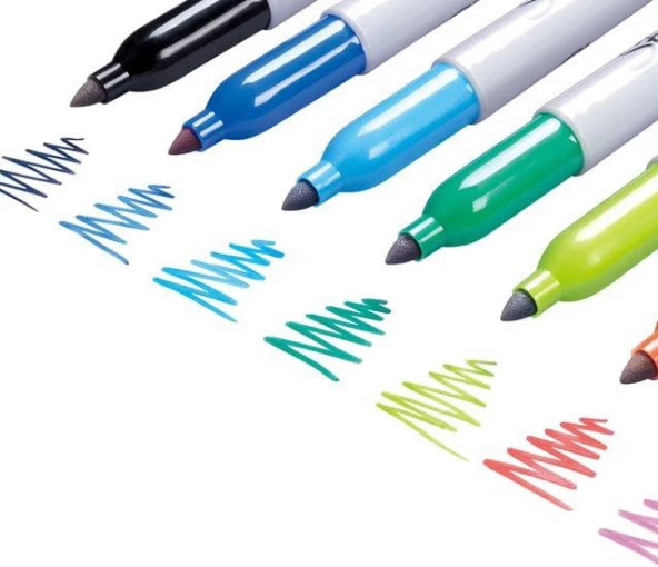 Sharpie Permanent Markör Fine/UF Karışık 24 lü - 2