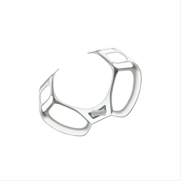 Toyota C-Hr Uyumlu 2016-2019 Direksiyon Kaplama Silver - Resim 2