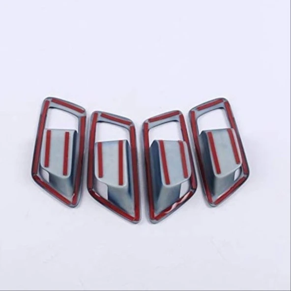 Toyota C-Hr Uyumlu 2016-2019 Kolçak İç Kaplama Mavi - Resim 2