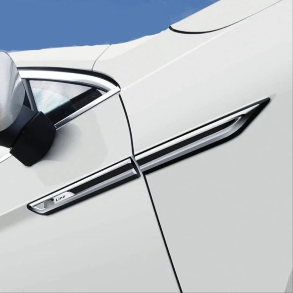 Volkswagen Tiguan Uyumlu Passat R-Line Uzun Çamurluk Çıtası (Rline Çıta) - 2