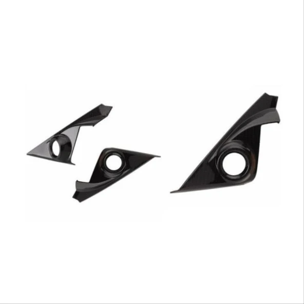 Honda Civic Uyumlu Fc5 2016-2020 Karbon Tweeter Kaplama - 4