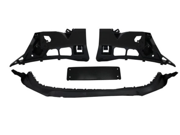 Volkswagen Golf Uyumlu 6 2009-2012 R20 Ön Tampon + Panjur - Resim 3