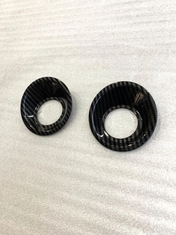 Honda Cr-V Uyumlu 2017+ Karbon Tweeter Halka - Resim 2