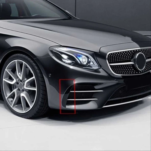 Mercedes W213 Uyumlu 2016-2019 E & C238 Coupe E43 Ön Tampon Bıçakları - 4