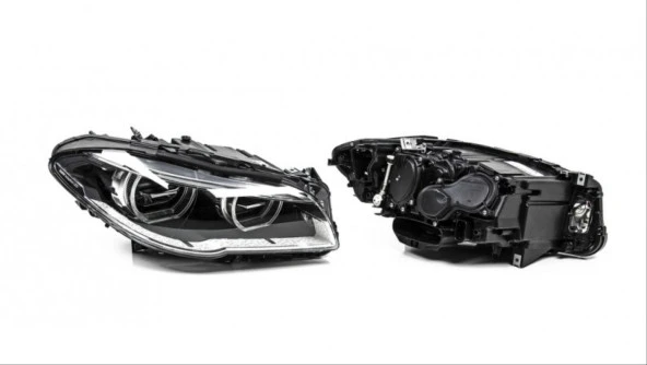 Bmw 5 Uyumlu Serisi F10 2009-2013 Lci LED Far Takımı (Makyajsız Kasa İçin) - 2