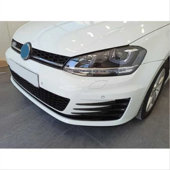 Volkswagen Golf Uyumlu 7 U LED Far Silver Haraketli Sinyal -(Uzun Kısa LED Aydınlatmalar Farın İçinde) - 4