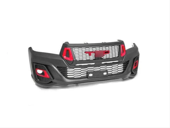 Toyota Hilux Uyumlu Revo 2016+ Rocco Trd Body Kit (Panjur-Tampon-Dodık Seti) - 2