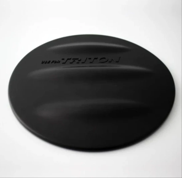 Mitsubishi L200 Uyumlu 2008-2014 Depo Kapağı Kaplama Siyah - Resim 3