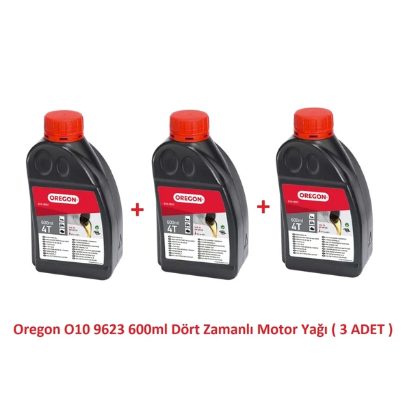 Oregon O10 9623 600ml Dört Zamanlı Motor Yağı ( 3 ADET )