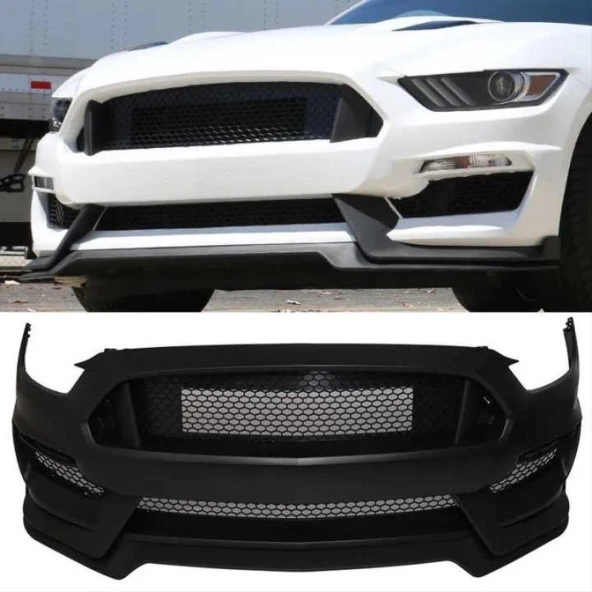 Ford Mustang Uyumlu 2015-2017 Gt350 Ön Tampon Full Set - 4
