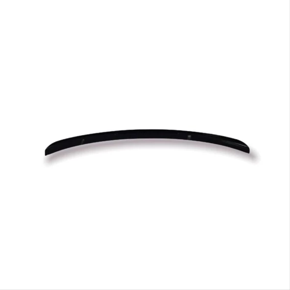 Mercedes W211 Uyumlu (2000-2008) E Serisi Spoiler - Piano Black (Parlak Siyah) - 1