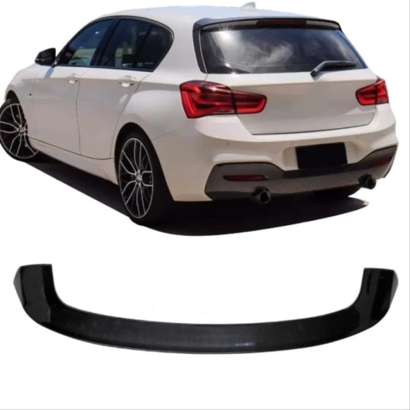 Bmw 1 Uyumlu Serisi(2011-2018) F20 Spoiler - Piano Black (Parlak Siyah) - 3