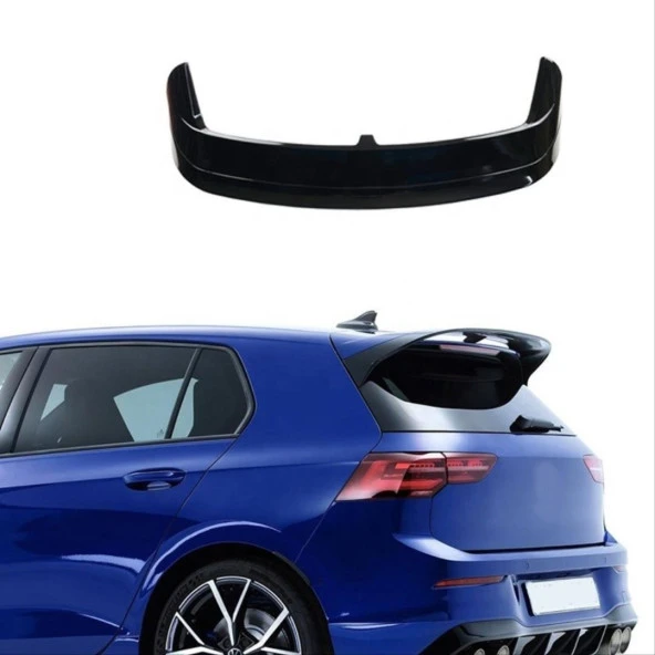 Volkswagen Golf Uyumlu 8 Oettinger Spoiler- Piano Black (Parlak Siyah) - 2