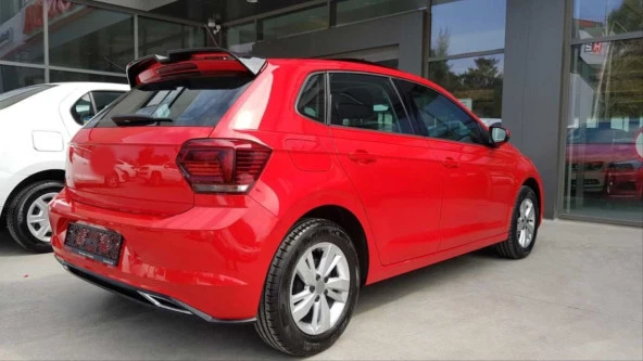 Volkswagen Polo Uyumlu 2019+ Oettinger Spoiler - Piano Black (Parlak Siyah)