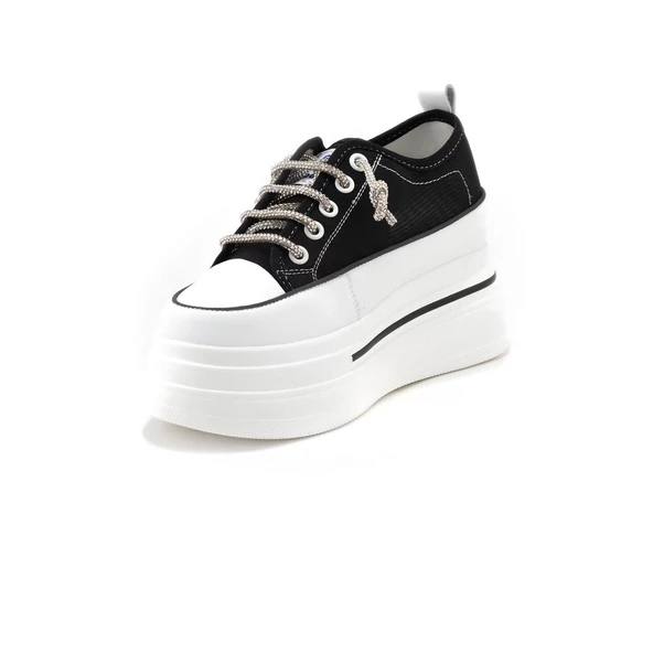 Guja 345-10 Kadın Kalın Taban Taşlı Sneaker Ayakkabı - 8
