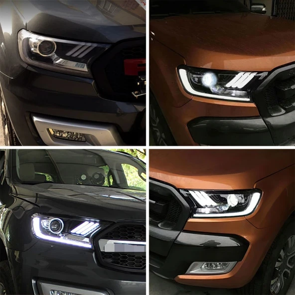 Ford Ranger Uyumlu T7 T8 Mustang LED Far - 3