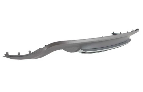 Audi A5 Uyumlu 2012-2016 S5 Difüzör - 3