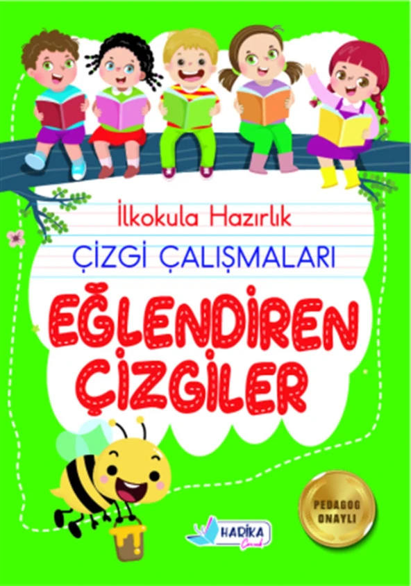 5-6 Yaş İlkokula Hazırlık Çizgi Çalışmaları Seti 5 Kitap 160 Sayfa - 2