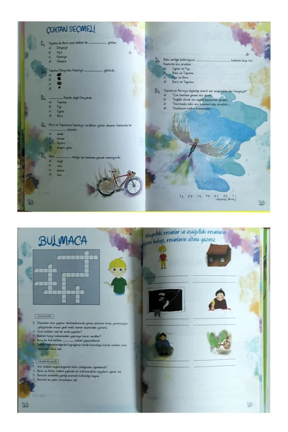 İngilizceyi Kolay Öğreten Türkçe - İngilizce Hikaye Seti 3 Kitap Etkinlikli - 5