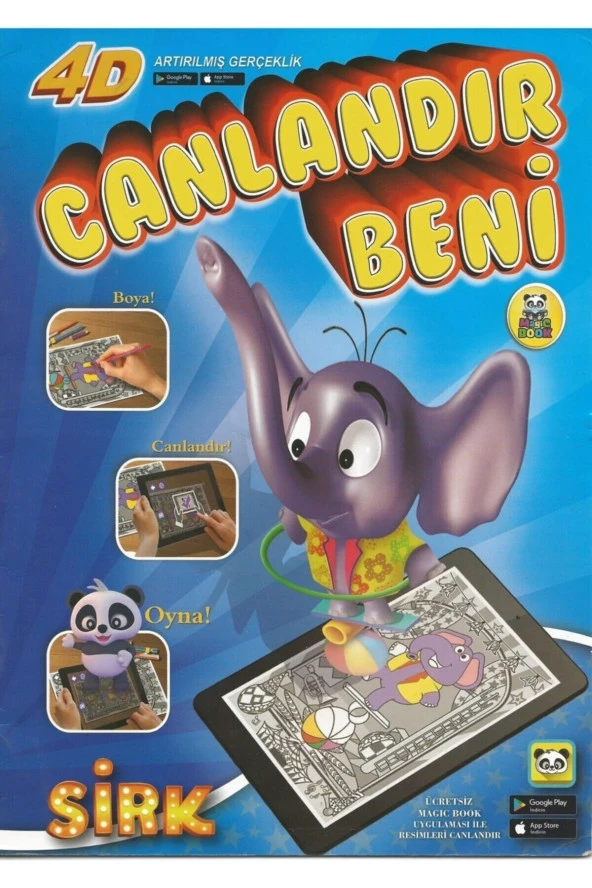 4D Boyama Seti 2 Kitap Canlandır Beni - 3