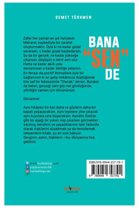Bana "Sen" De - Demet Türkmen - 2