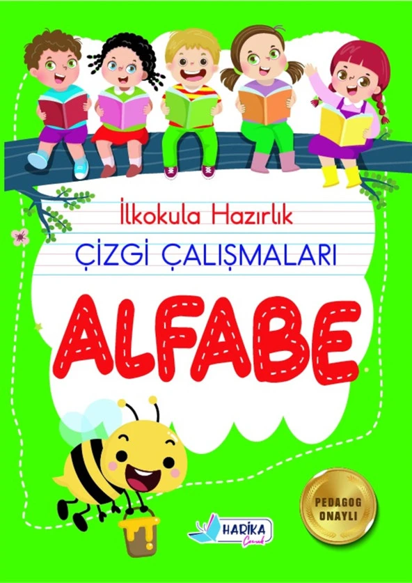 4-6 Yaş Alfabe Kitabı