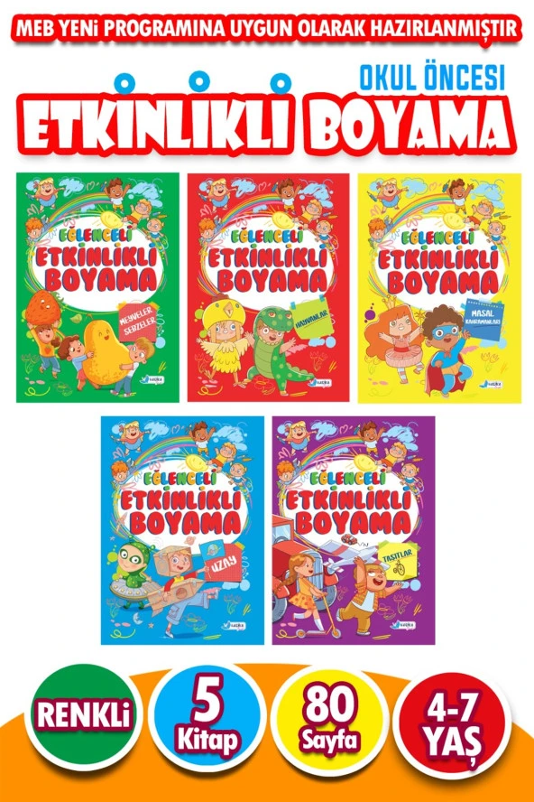 Okul Öncesi Eğitim Seti 25 Kitap - 2