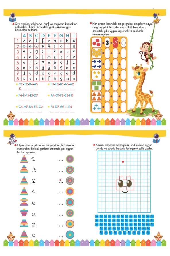 4 - 6 Yaş Oyunlarla Eğlenceli Kodlama Etkinlikleri 5 Kitap - Resim 2