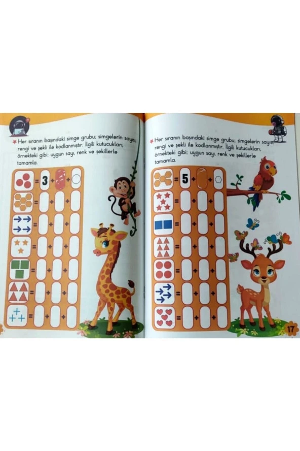 Okul Öncesi İngilizce ve Kodlama Eğitim Seti 10 Kitap - 3