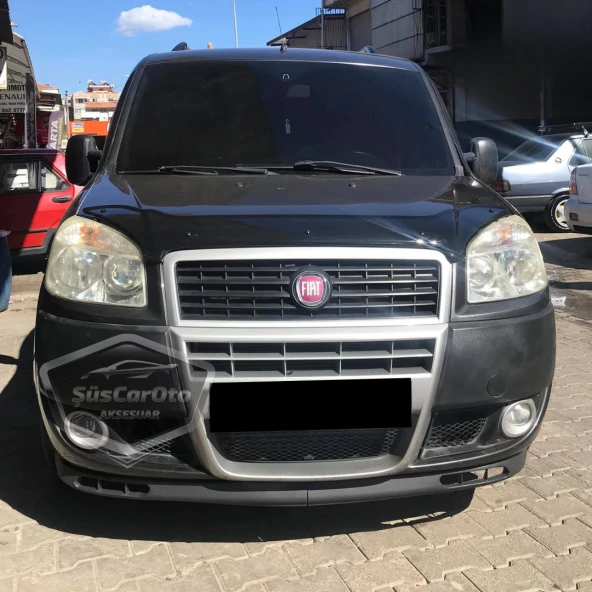 Fiat Doblo D2 2005-2010 Uyumlu Üniversal Laguna Lip Esnek Ön Lip 2 Parça Tampon Altı Dil Karlık Ön Ek - 1