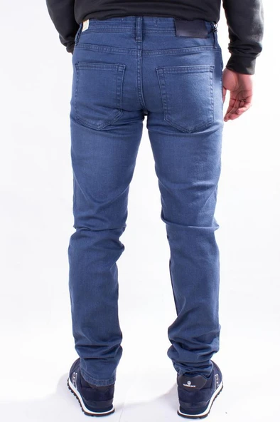 Colt Jeans Perm 9133-199 Düşük Bel Dar Paça Mavi Erkek Jeans Pantolon - 4