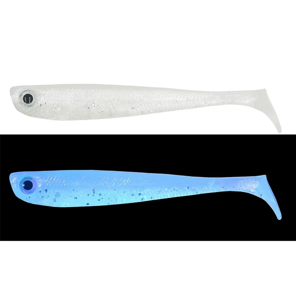 Mef Kılçık 7cm 5 Adet Silikon Yem  UV Kristal