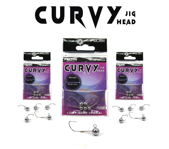 Fujin Curvy Jig Head  6 no 1,8gr