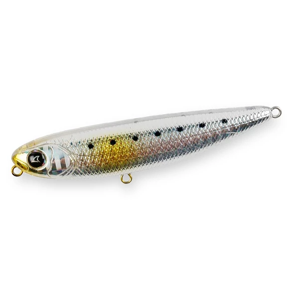 HanFish Baskın90 90mm 12gr Su Üstü Maket Balık  BSK28 Silver Sardine