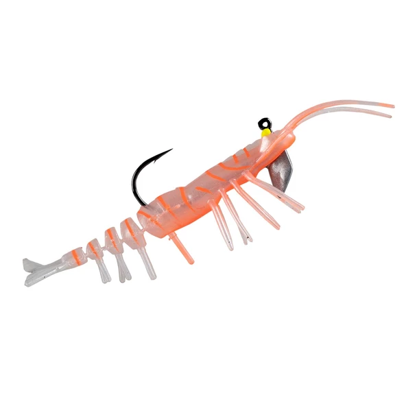 HanFish Teke 75mm 7gr Silikon Karides Yem  TK-514 White Magic