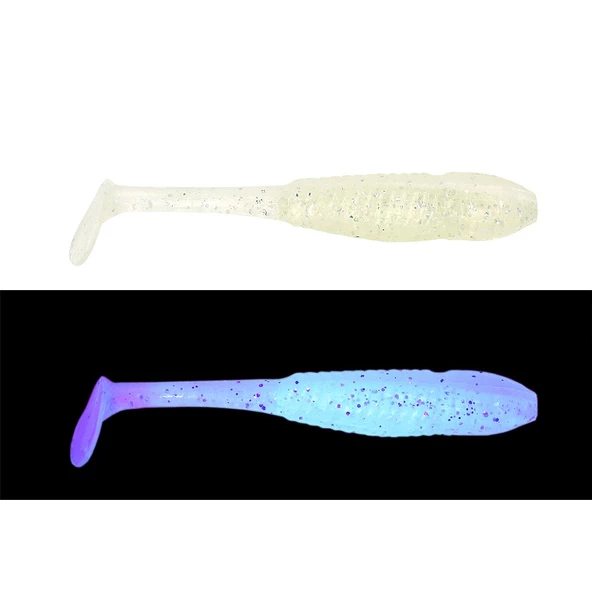 Mef Muçi 9cm 5 Adet Silikon Yem  UV Kristal