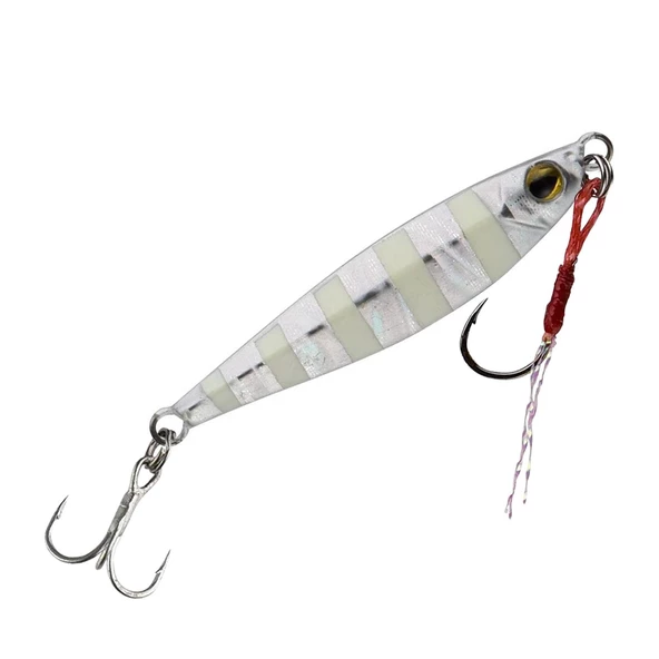 Apia Seiryu Bits 3gr Metal LRF Jig Yem  08 Zebra Glow - 1