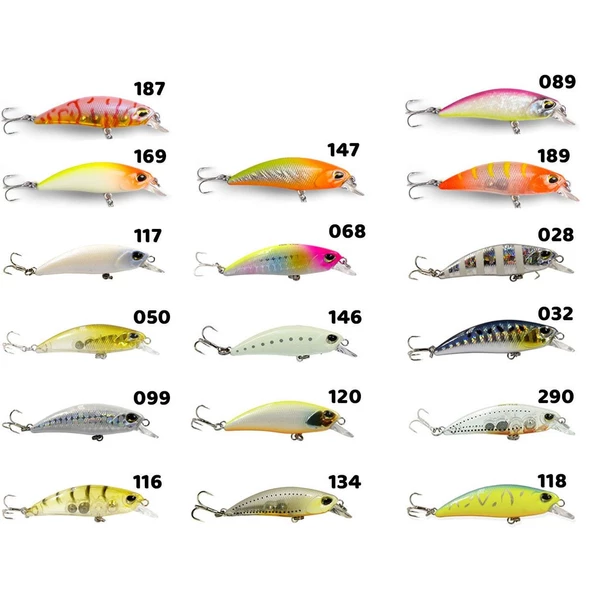 Fujin Ziggy 50mm 3.6gr LRF Maket Balık  034 Glow Purple ürün görseli 1