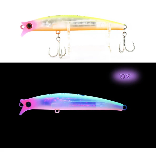 Ege Fish V Gaga 92mm 15.5 Gr Maket Balık  Pembeli Bahadır