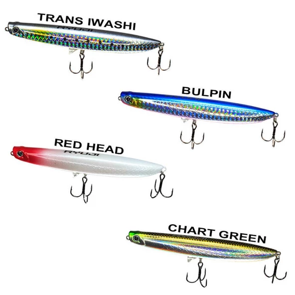 Ryuji B'zone 120mm 20gr Su Üstü Maket Balık  Trans Iwashi - Resim 2