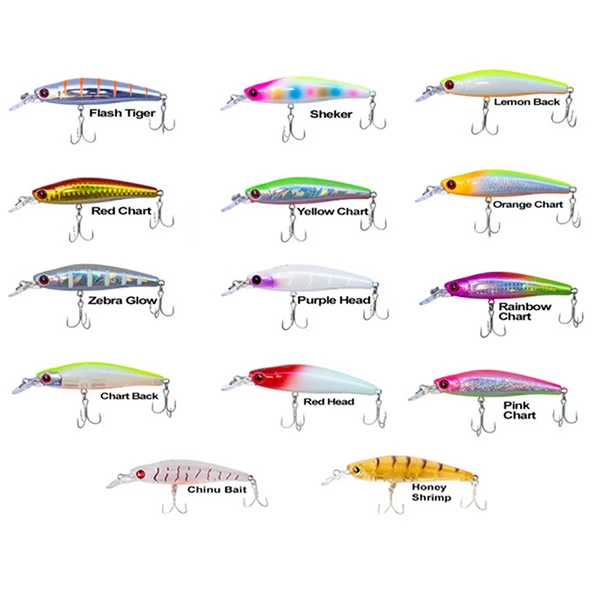 Ryuji Bubble Bait 8cm 12gr Sinking Maket Balık  Flash Tiger ürün görseli